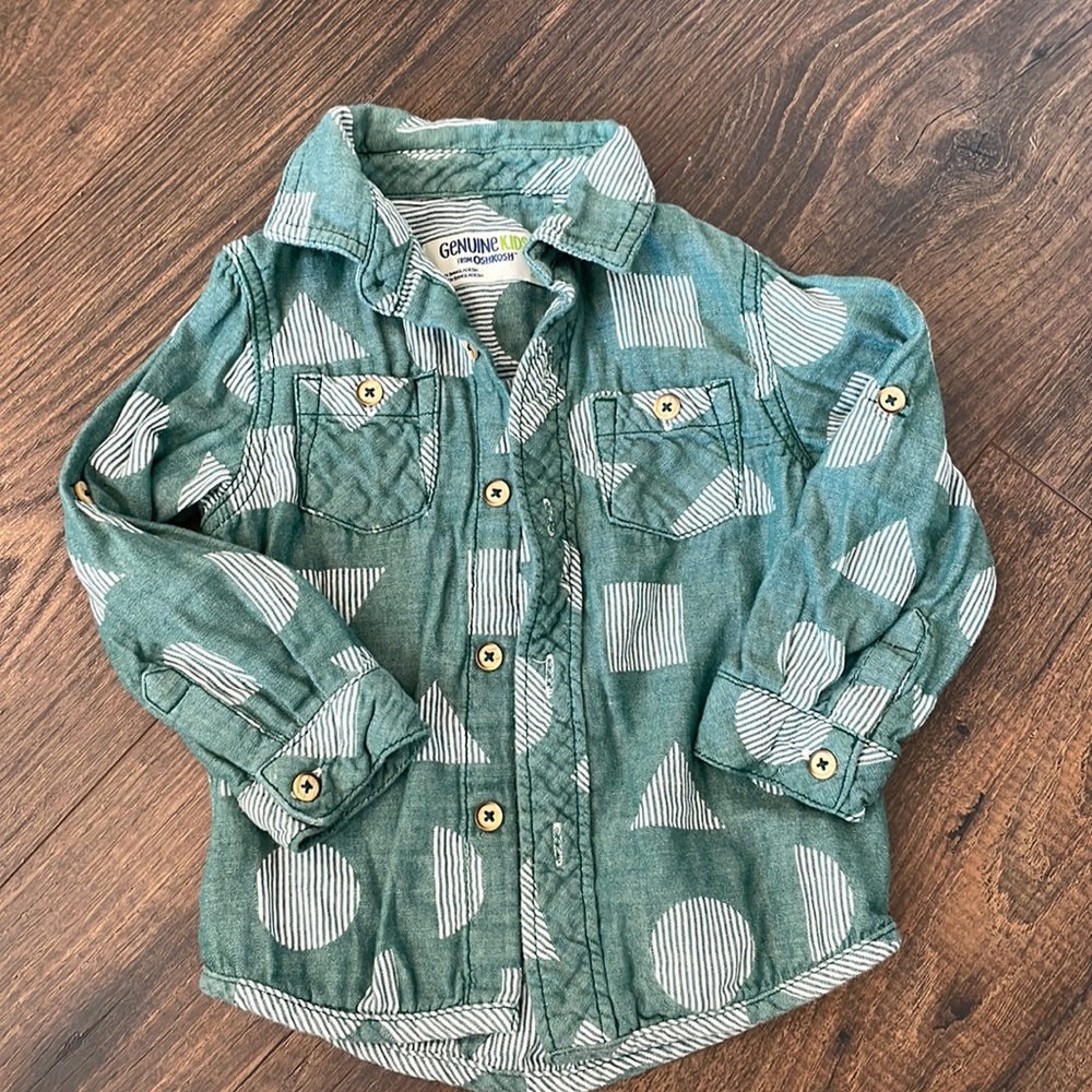 Boys button down